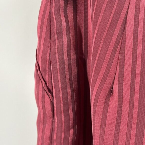 Tularosa Wide Leg Striped Lace Details Belt Sz XS High Rise - Picture 7 of 9